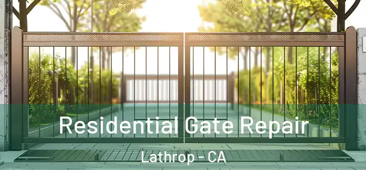 Residential Gate Repair Lathrop - CA
